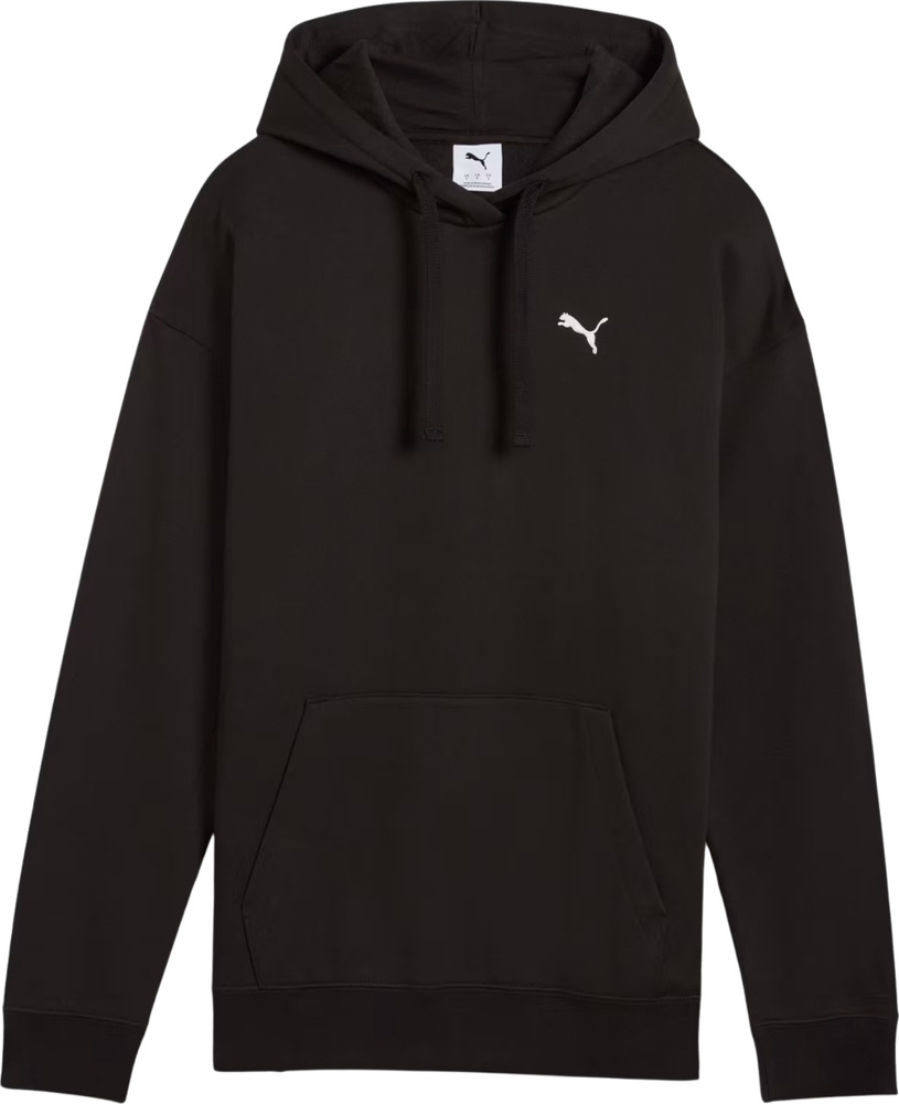 Mikina s kapucí Puma S Kapucí Klokanka Fl, černá, Mikina M