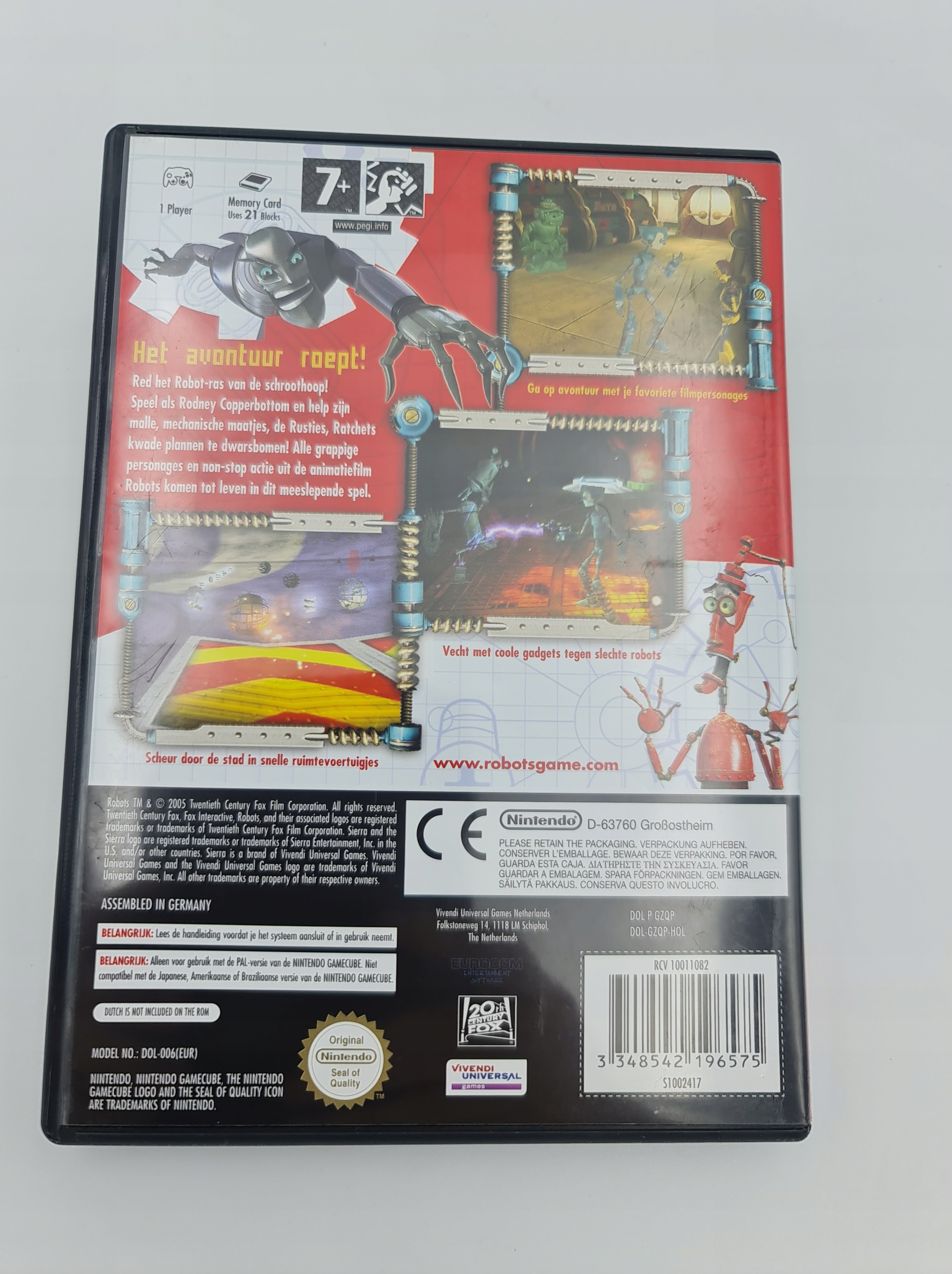 NINTENDO GAMECUBE ROBOTS Producent Nintendo