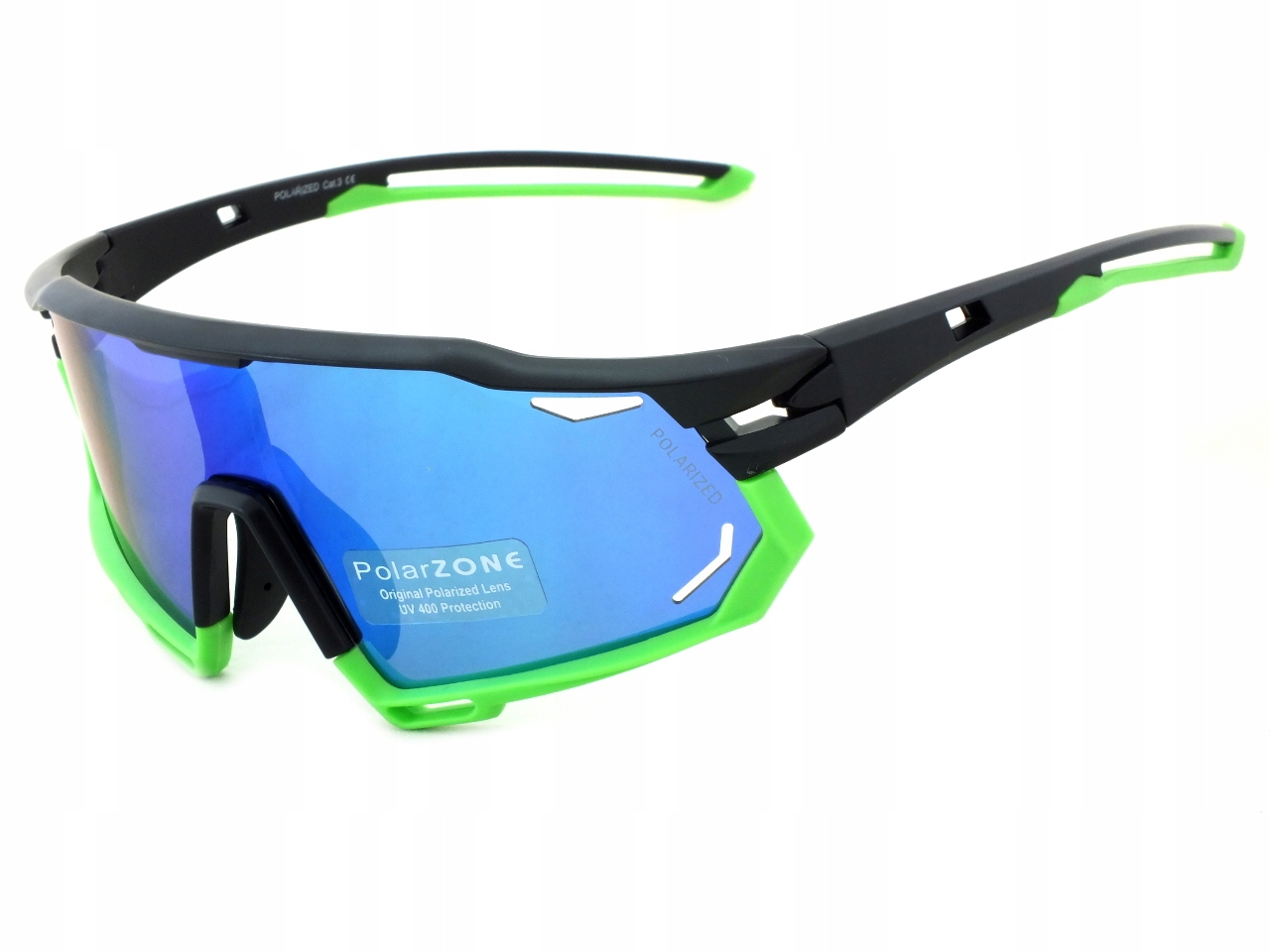 Okulary sportowe PolarZONE do Tenisa Biegania na Rower z filtrem Ochrona Uv