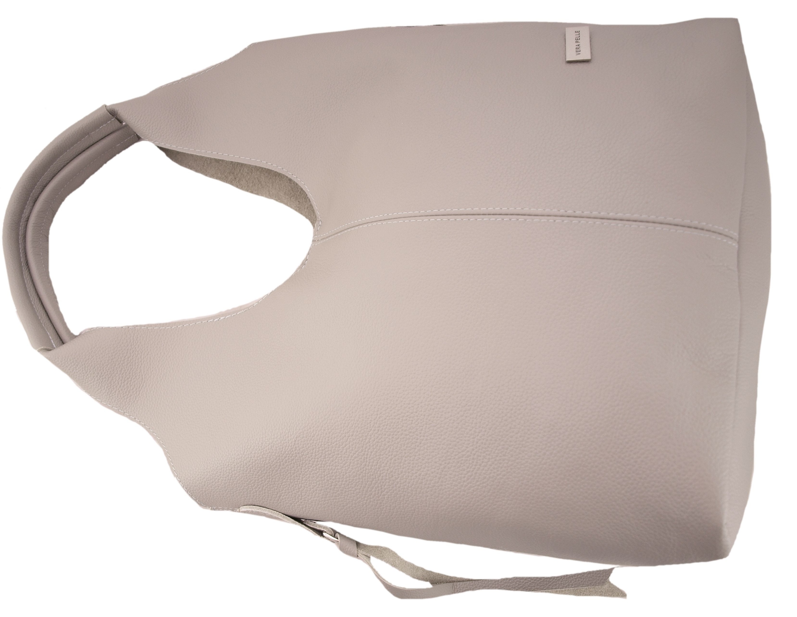 Torebka Damska Skórzana Shopper 2w1 Skóra Naturalna Vera Pelle Premium Styl miejski