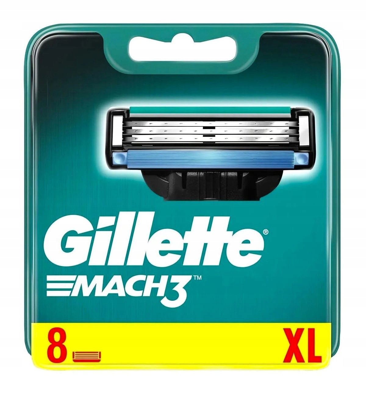 Gillette Mach3 Náhradní náplně do holicího strojku pro muže 1 balení