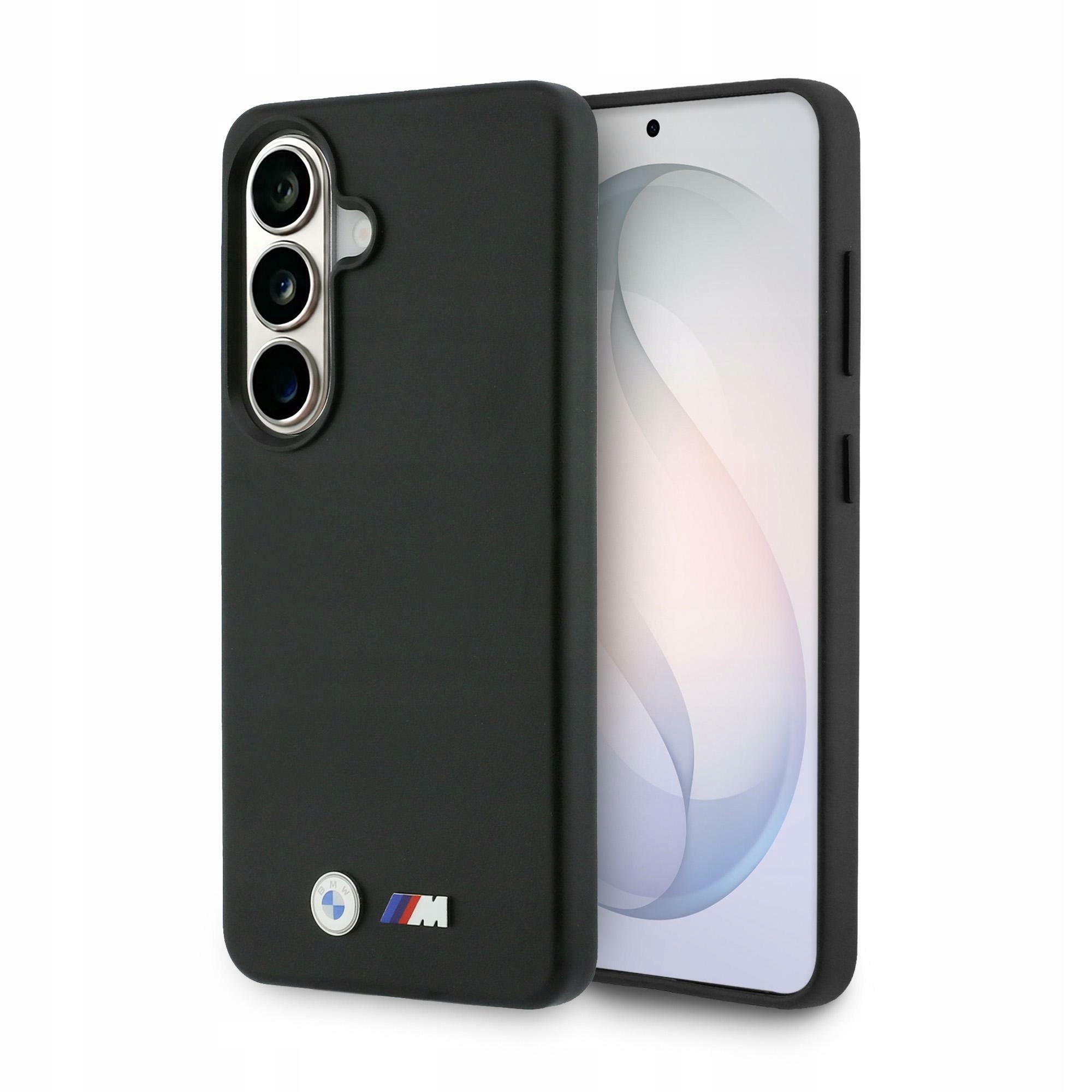 Pouzdro Bmw M Metal Logo MagSafe pro Samsung Galaxy S26+, černé