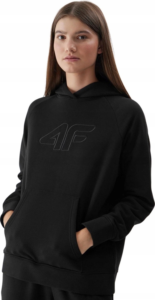 Mikina 4F F0765 Černá Klokanka Velikost S