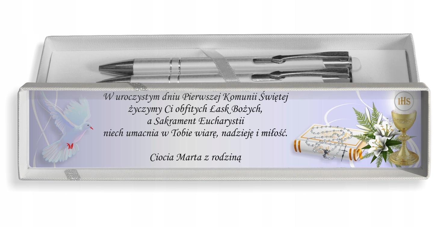 KOMUNIA Żelopis TochPen biały Zestaw GRAWER K4 Rodzaj inny