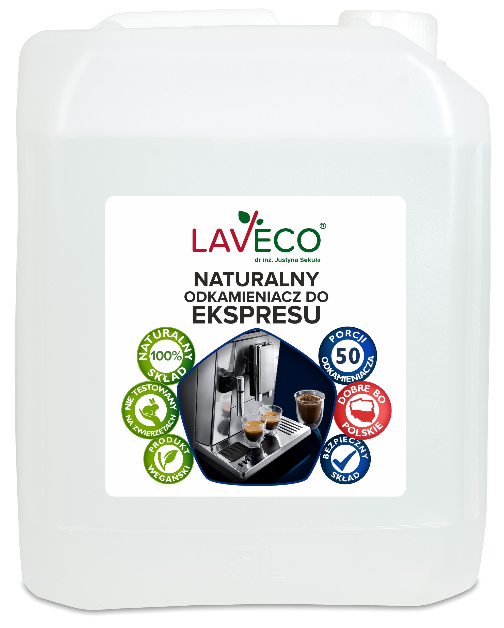 

Naturalny odkamieniacz do ekspresu 5 l