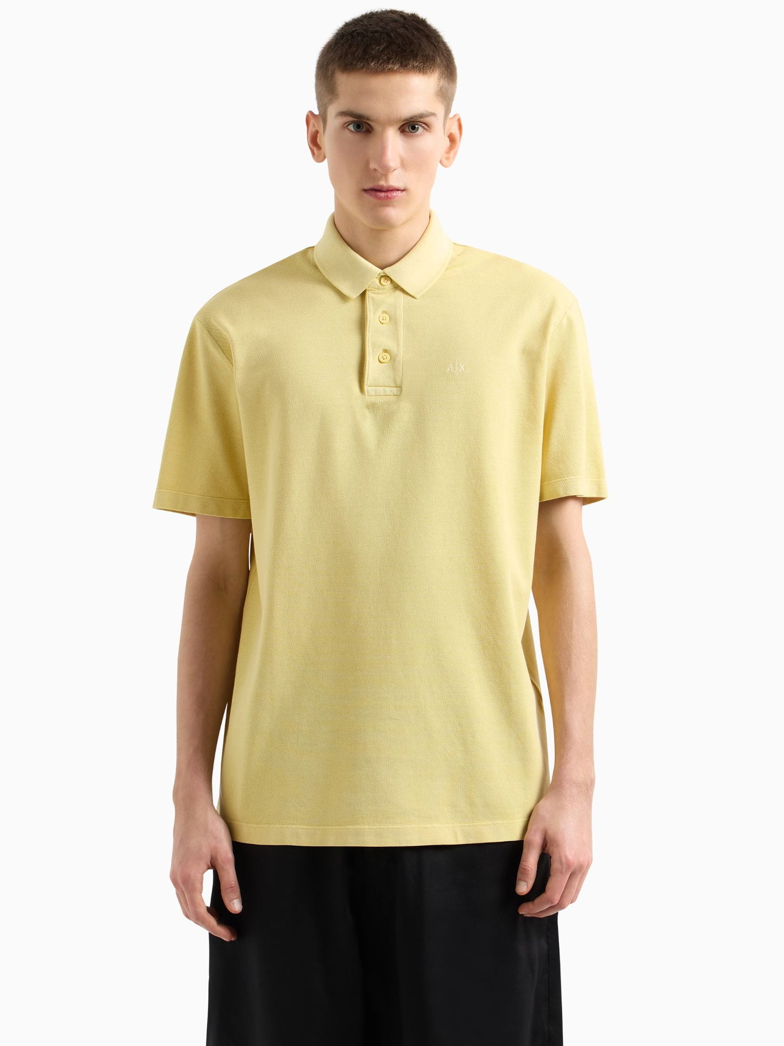 Pánské polo Armani Exchange XM000509 AF13055 žluté M