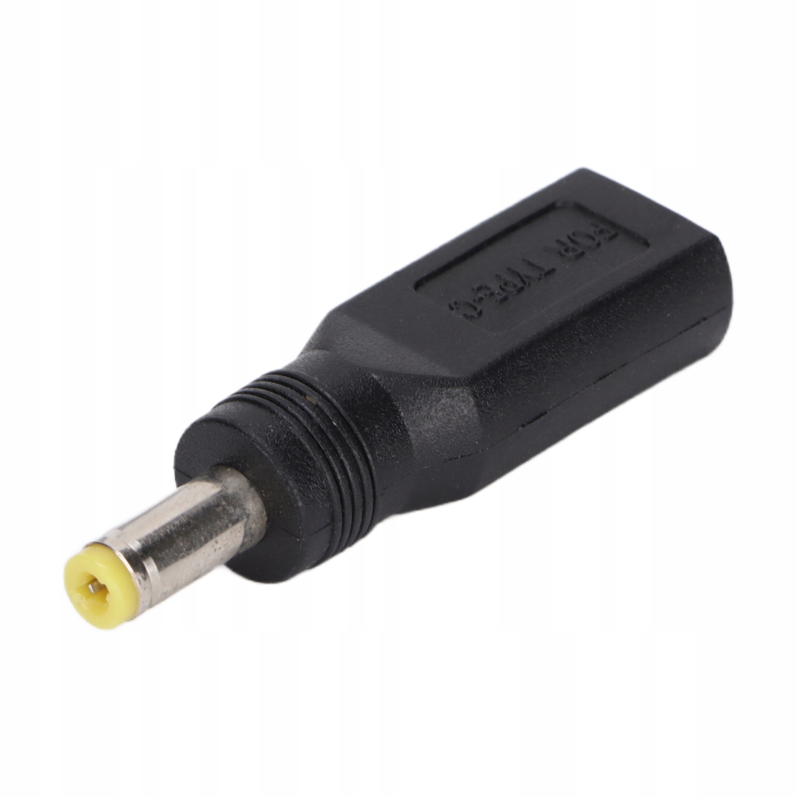 Mini Adapter Zasilania TYPEC Żeński na Męski do Notebooka