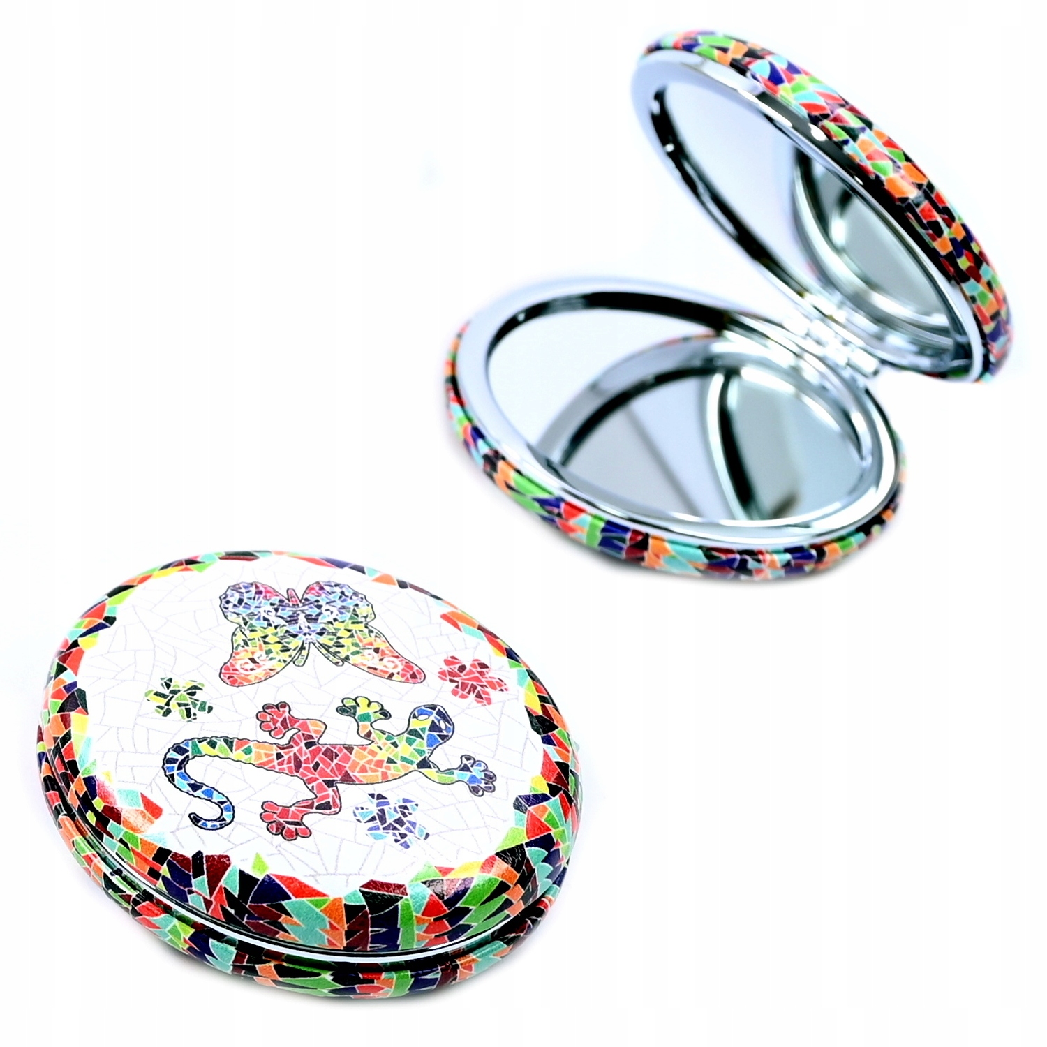 LUSTERKO DO MAKIJAŻU KOSMETYCZNE KIESZONKOWE PREZENT ZESTAW 12SZT Marka Midex