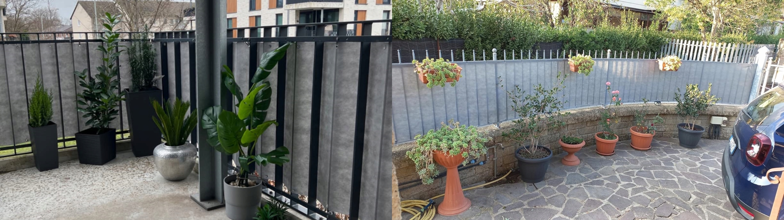 OSŁONA BALKONOWA 1X2m NA BALKON + UV 98% TARAS OGRODZENIE + Gratis Rodzaj osłona, mata