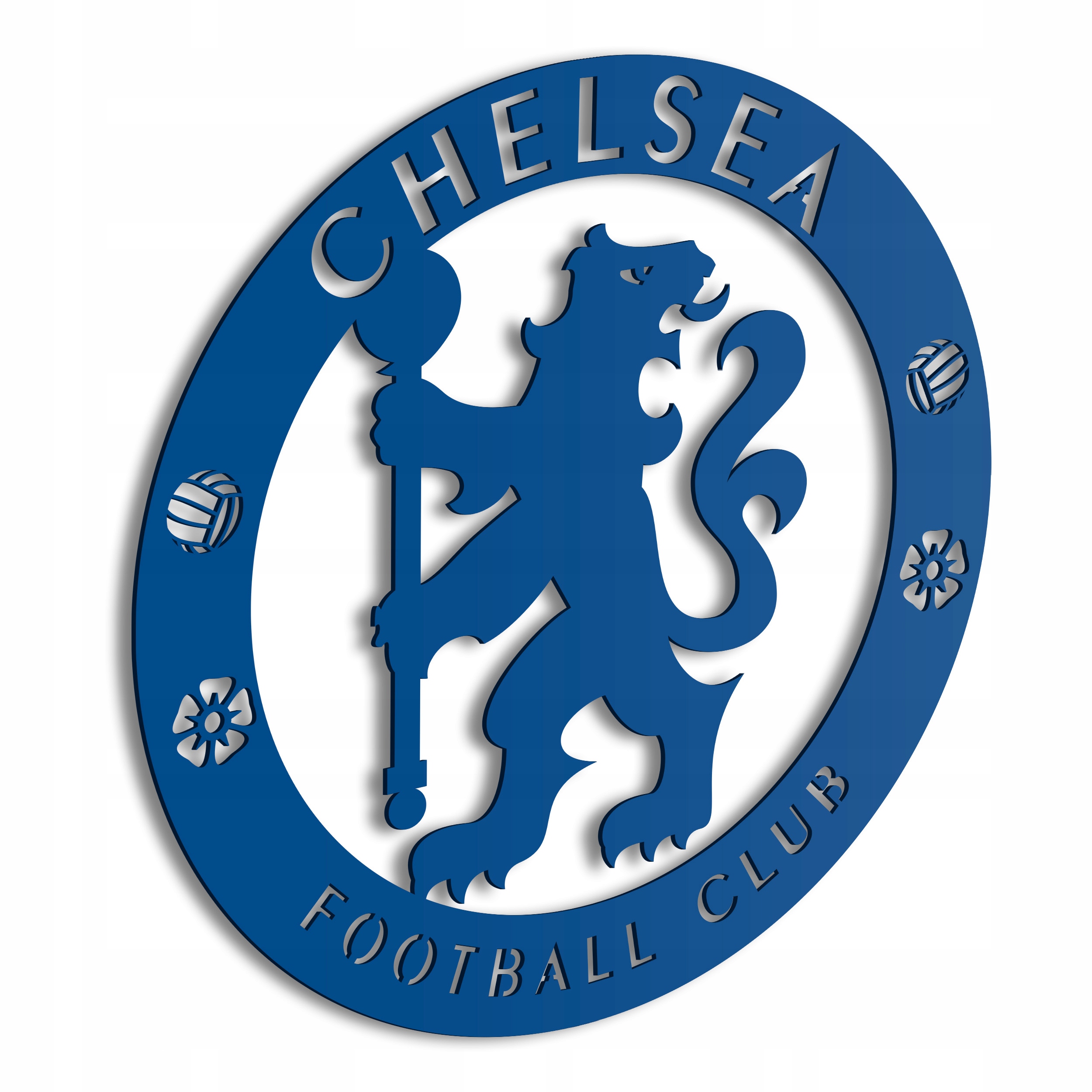 Herb Chelsea Dřevěný 3D obraz