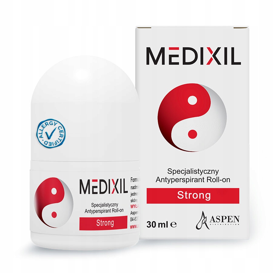 Antyperspirant medixil strong 30 ml blokada potu skuteczna ochrona skóry