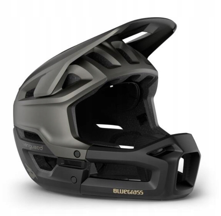 Cyklistická přilba Full Face Bluegrass Vanguard Black Matt L 58-61 cm