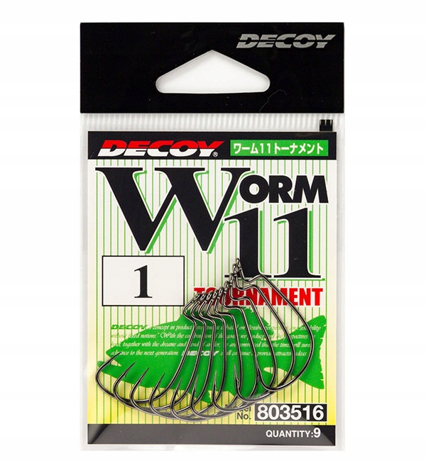 Decoy Worm 11 Tournament #2/0 8szt