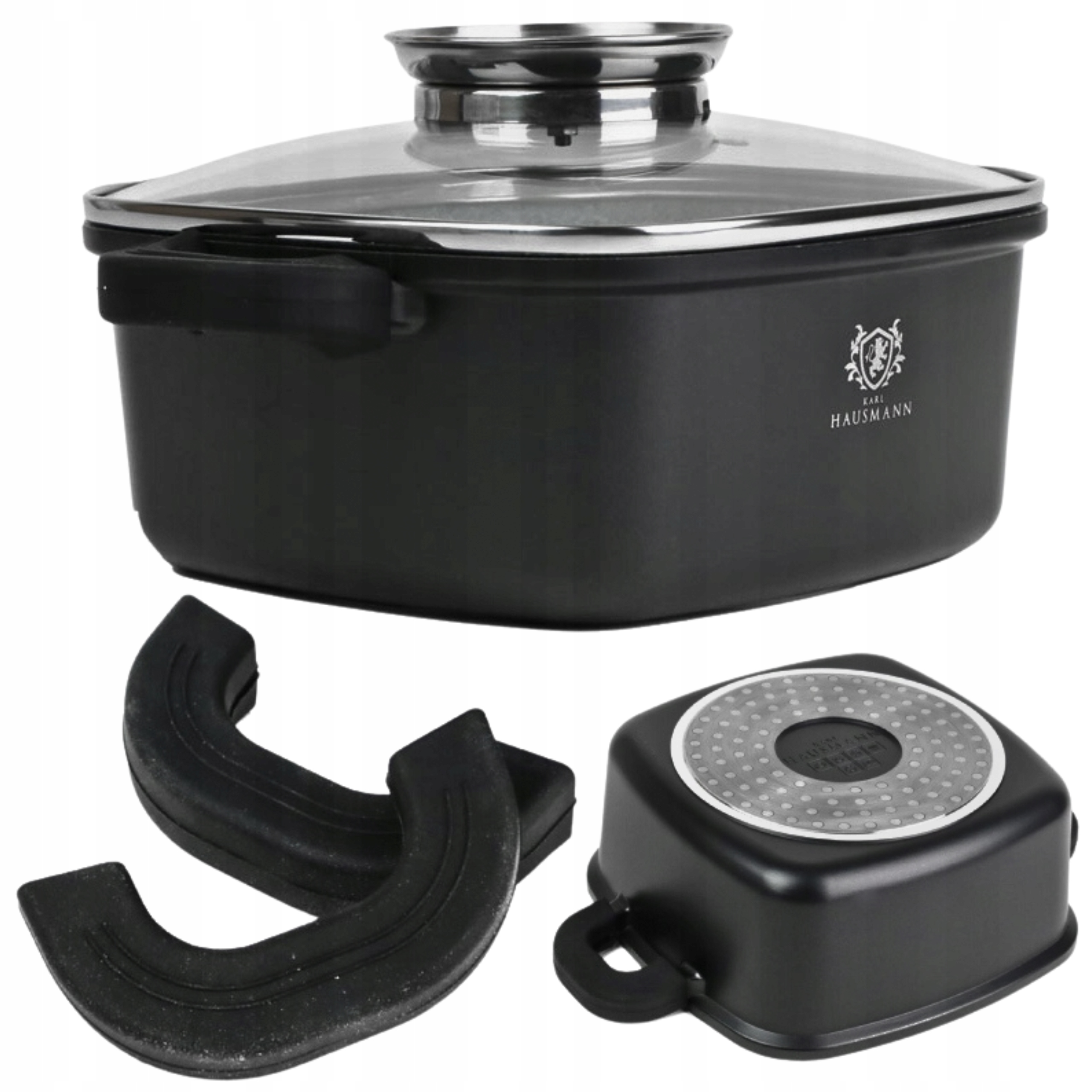 Hrnec Na Indukci Husík 4,5L Hrnce Indukce Plyn Hliníkový Velký