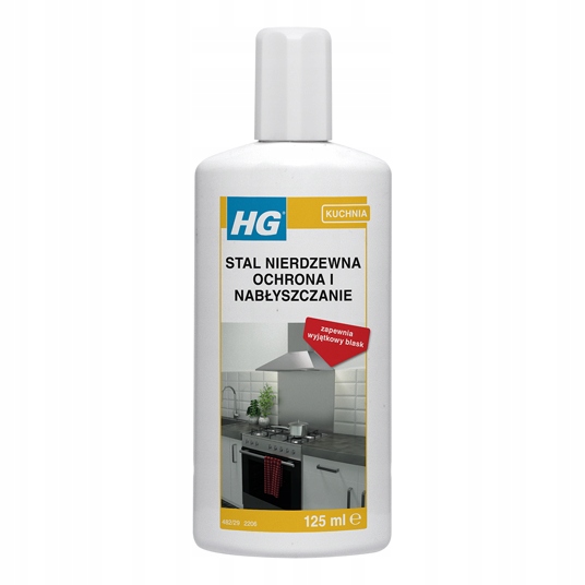 

Hg Stal nierdzewna ochrona i nabłyszczanie 125ml