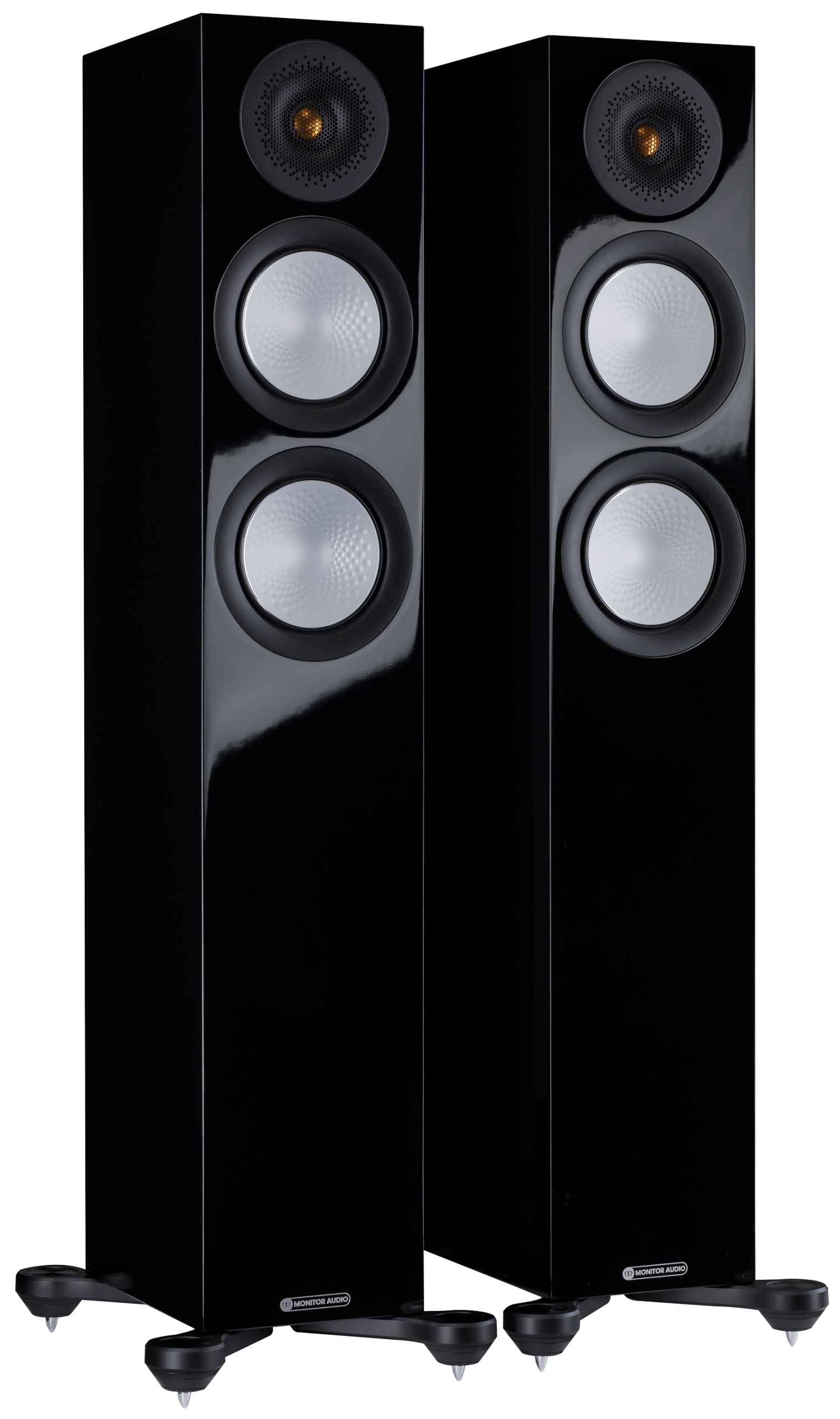 Monitor Audio Stříbrný 200 7 G Černý S Vysokým Zvukem,