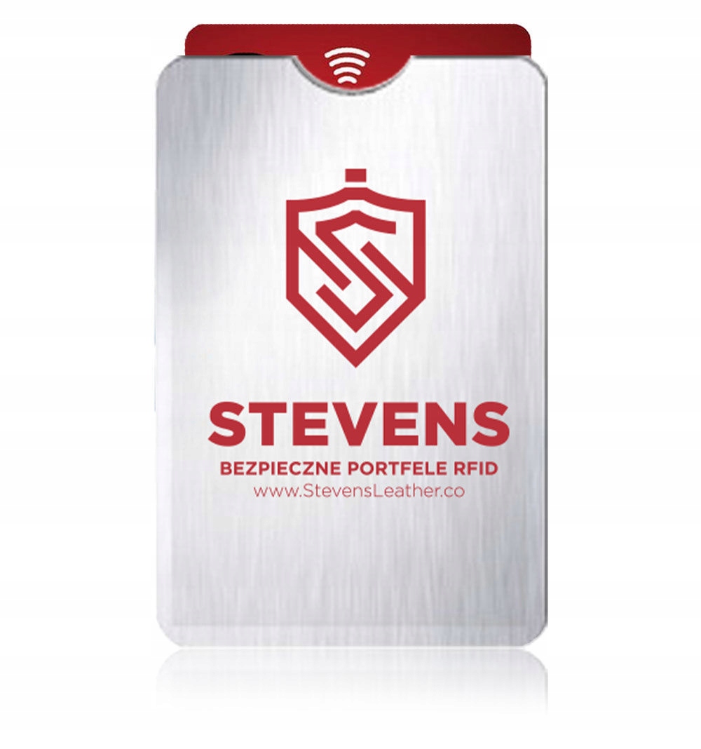 

Etui Ochronne Stevens 100% Karty Zbliżeniowe Rfid