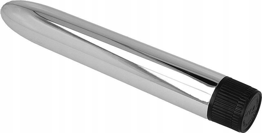 

Klasyczny wibrator waginalno analny gładki 17cm