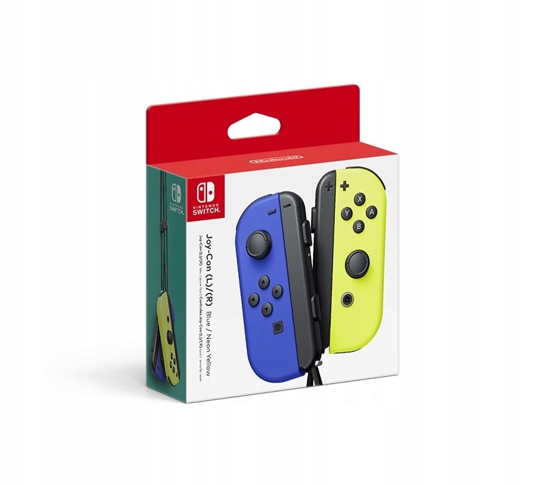 Nintendo Switch Joy-Con Controller - Neon Blue/ Neon Yellow