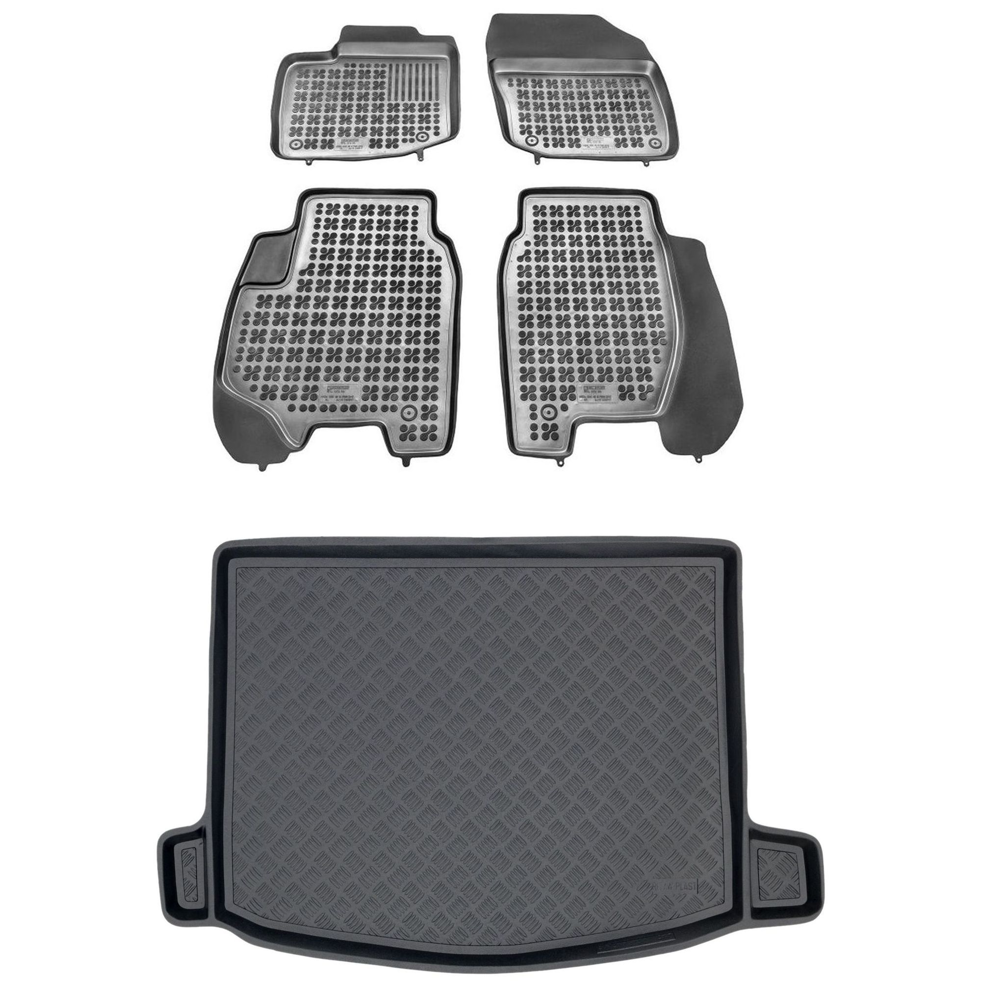 Sada koberčekov a protišmykovej podložky Honda Civic IX 2012-2017