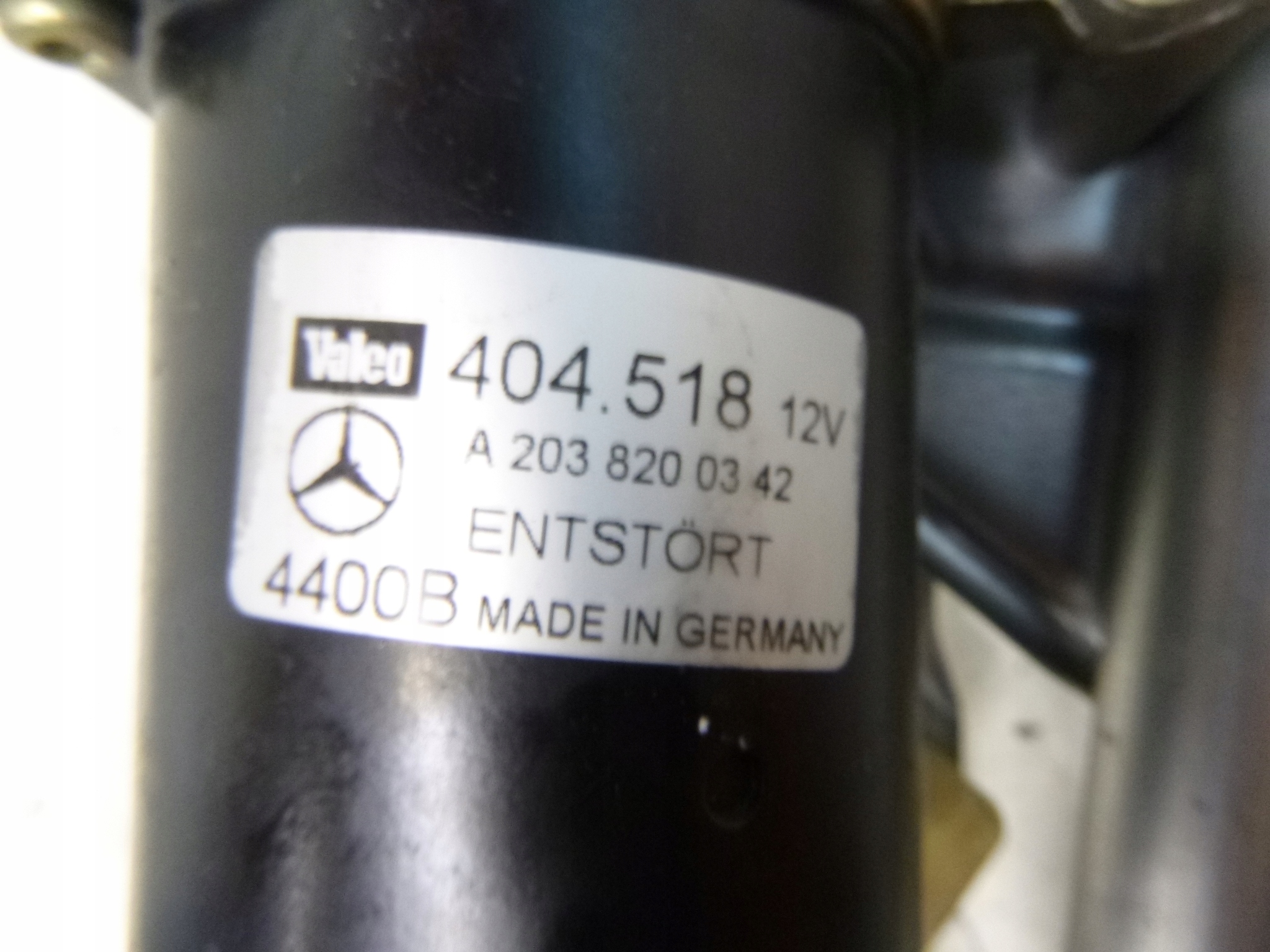 wiper mechanism front Mercedes W203 Coupe 02r.