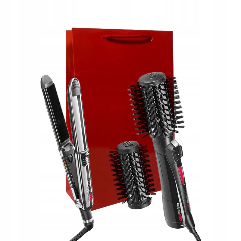 BaByliss Pro Elipsis žehlička na vlasy BAB3000EPE sušička BAB2770E Taška