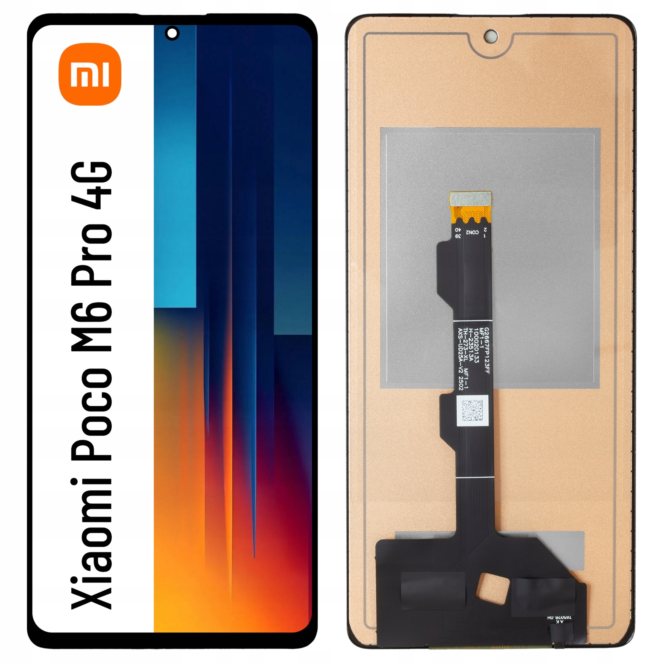 LCD displej pro Xiaomi Poco M6 Pro 4G Displej Incell 6,67" 2312FPCA6G