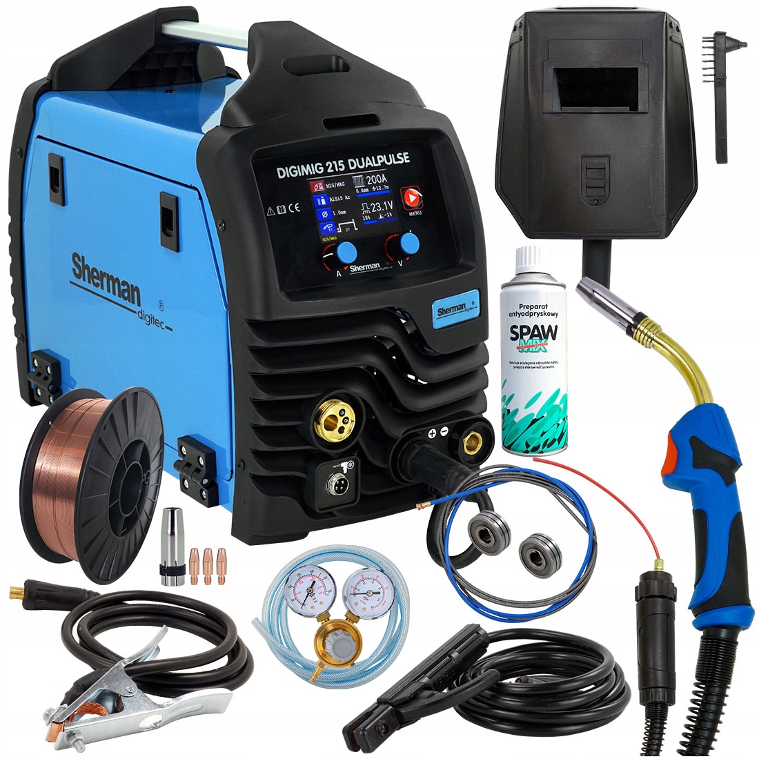 Spawarka MIGOMAT Sherman MIG 200A Synergia zestaw