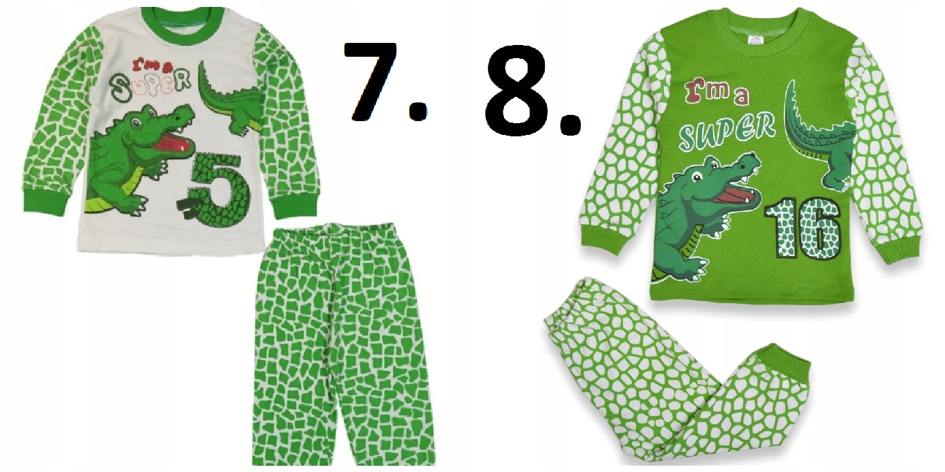 PIŻAMA piżamka KOMPLET duży wybór RÓŻNE WZORY - 80 Marka Inna marka