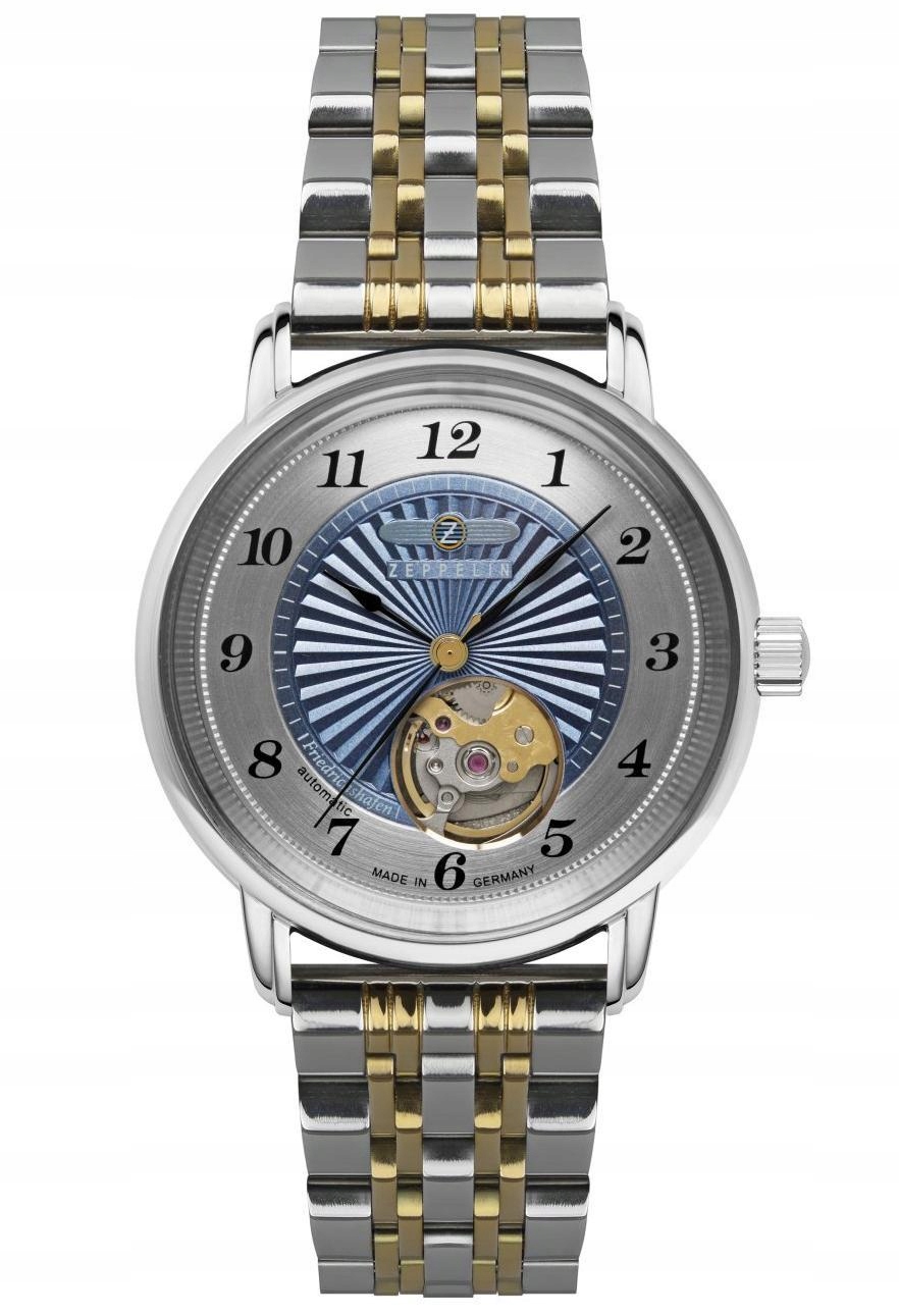 Nové Originální dámské hodinky Zeppelin Friedrichshafen 8567M-3 Automatic