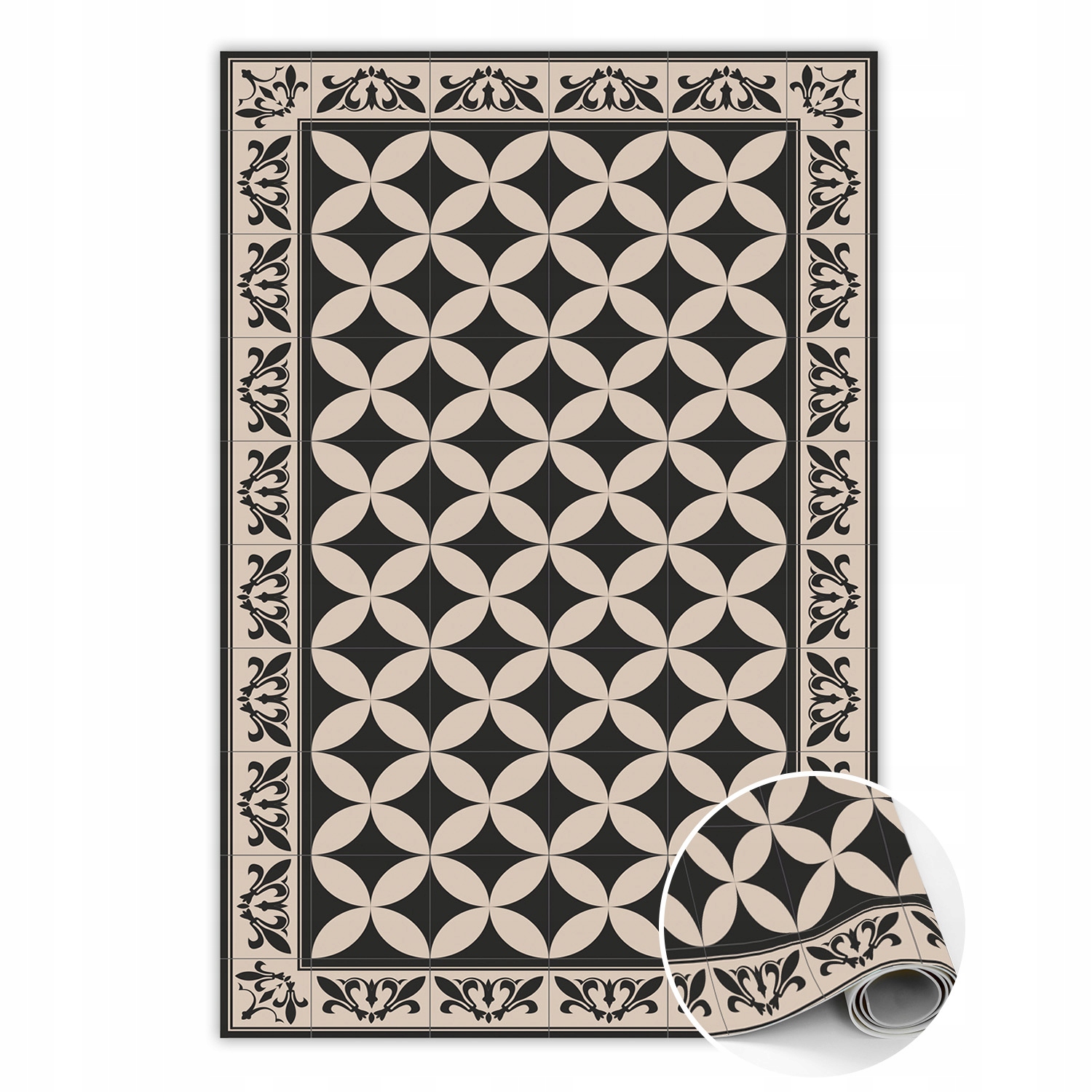

Stylowy Hiszpańskie kafle Winylowy dywan 120x180