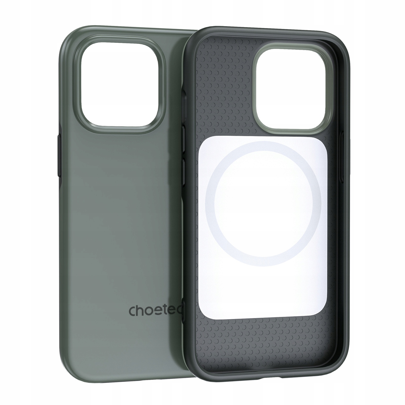 Choetech Mfm Anti-drop case etui Made For MagSafe do iPhone 13 Pro zielony