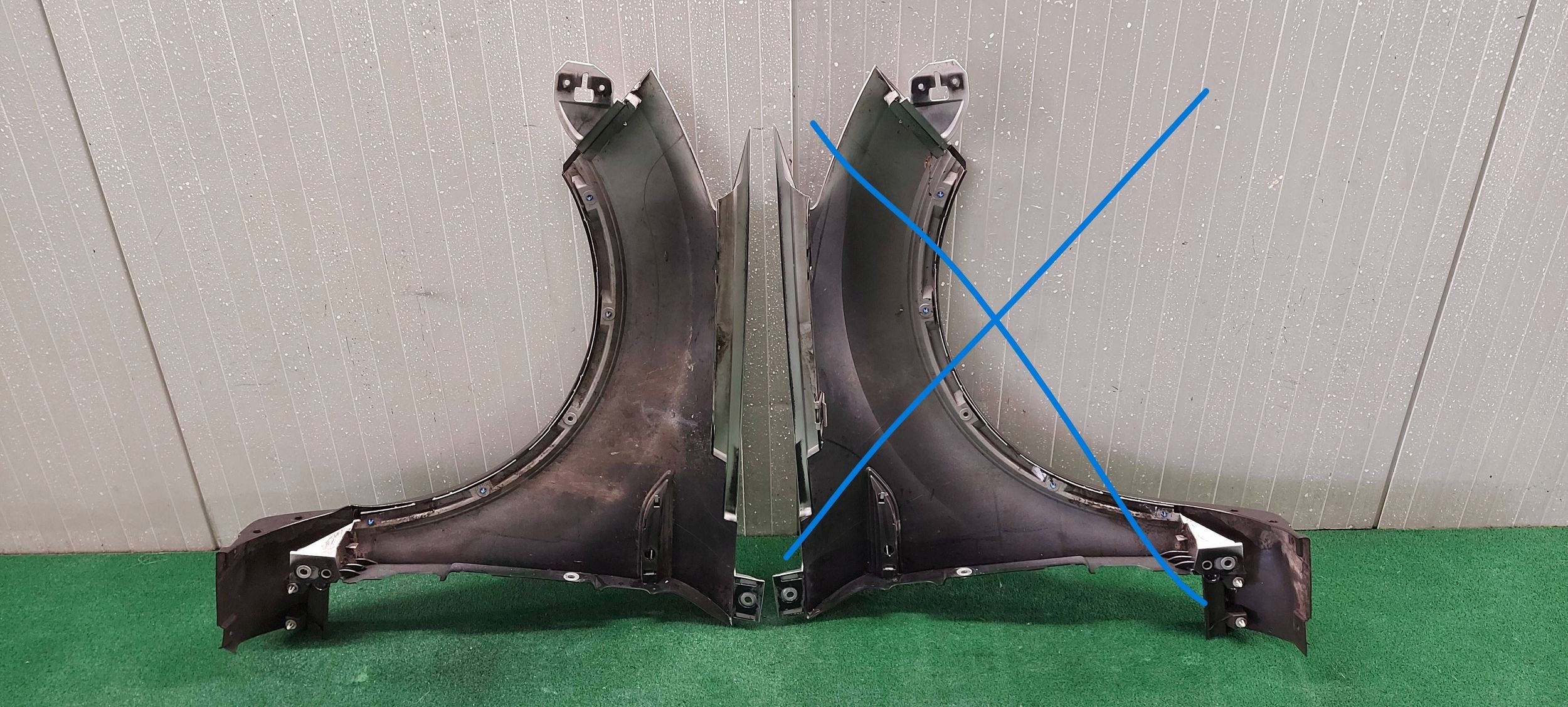 fender right front complete FORD KUGA MK1 08-12 LAK: 08 O8