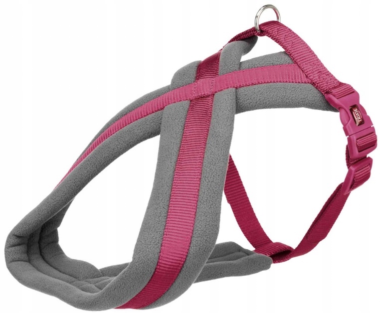Levně Postroj Premium touring,L-XL 70-110 cm/25 mm, fialová orchidej