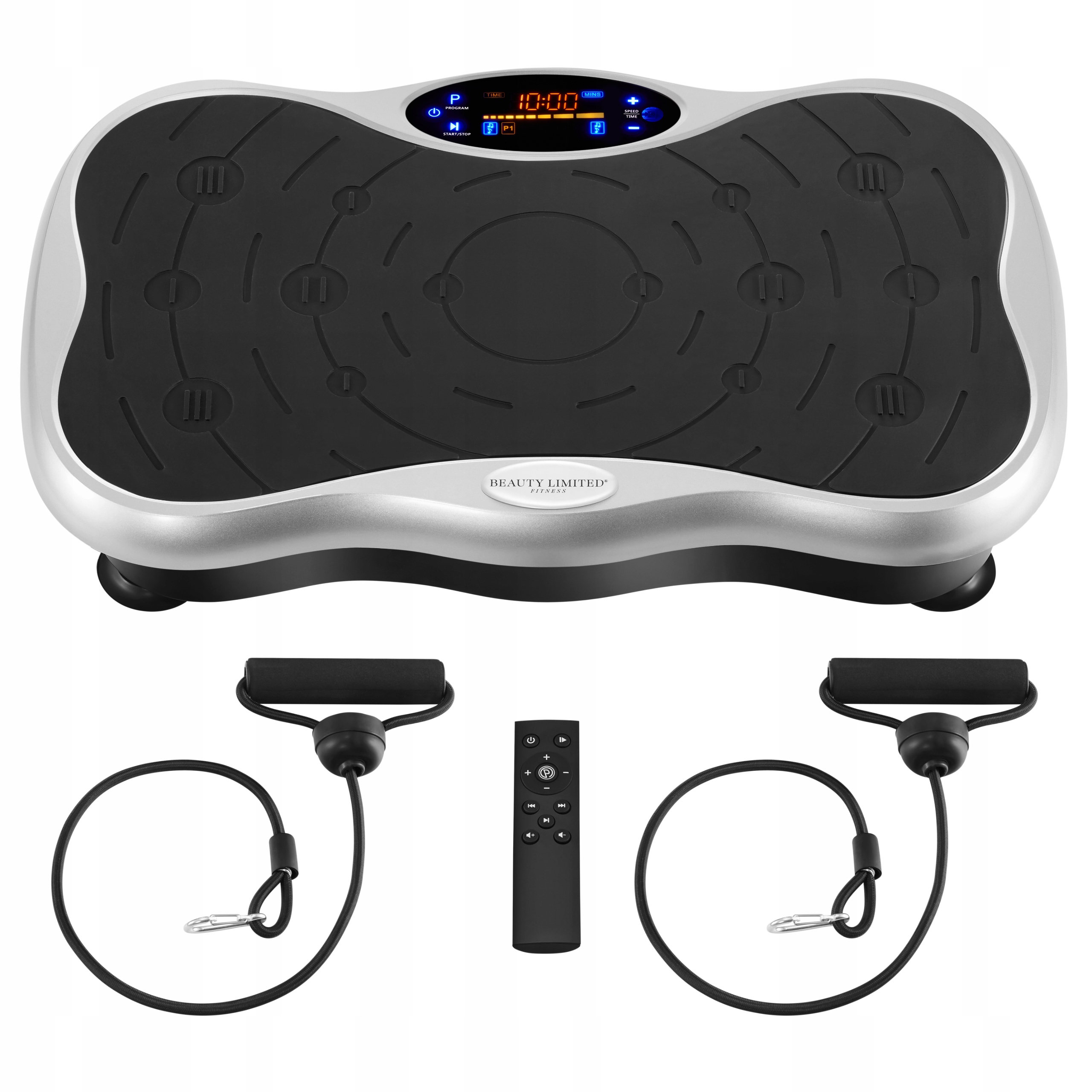 Platforma Wibracyjna Treningowa Wibrująca Masażer Z Pilotem Bluetooth 200W