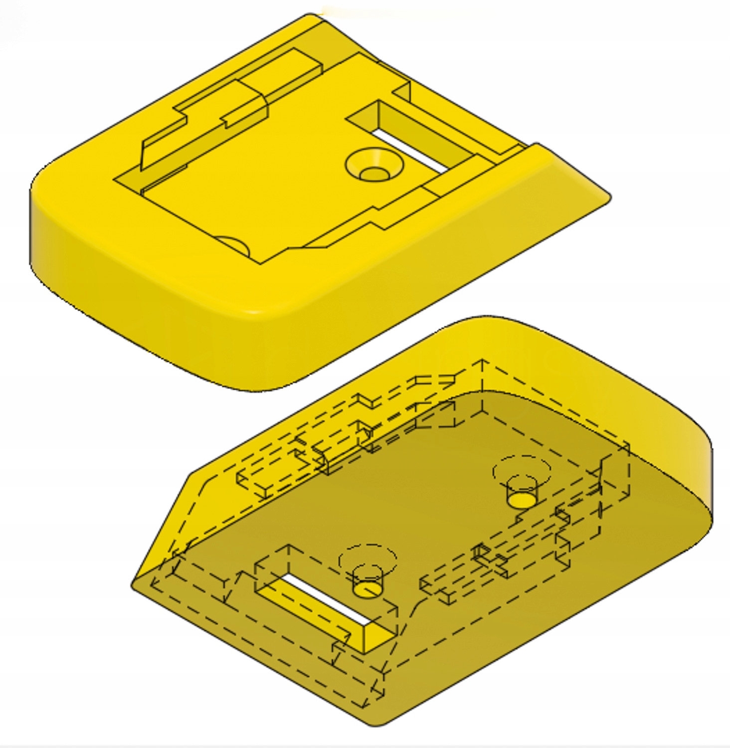 

Uchwyt mocowanie akumulatora baterii DeWalt 18V