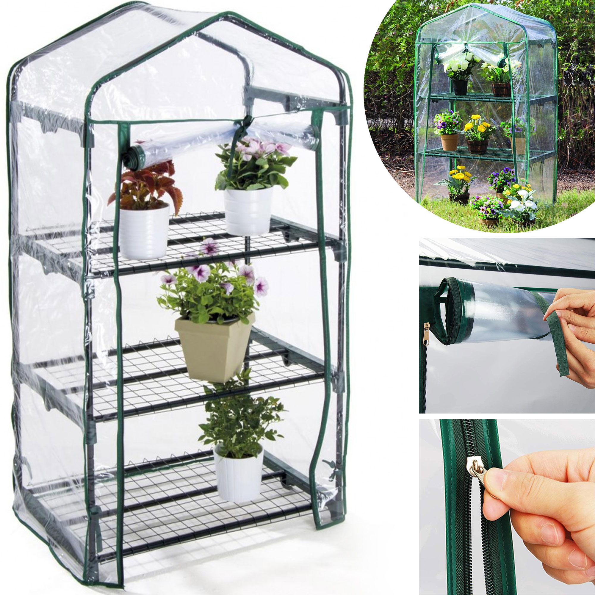 

Mini Szklarnia Ogrodowa Folia Na Warzywa Tunel