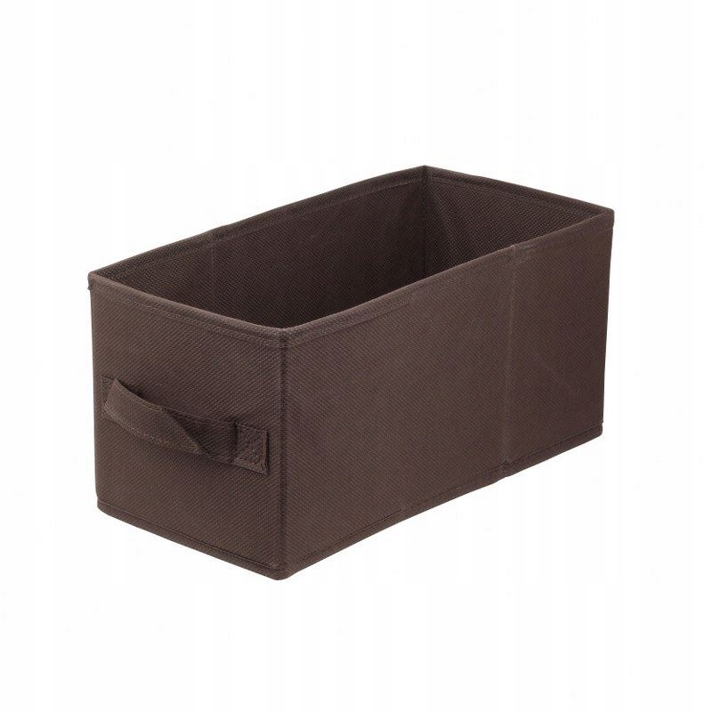 

Pudełko tekstylne 15x31x15 ciemnobrązowe