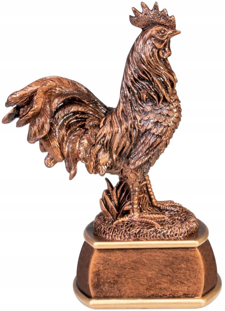 Statuetka Kogut 22 cm Nagroda Wystawa Drobiu Hodowców z Grawerem