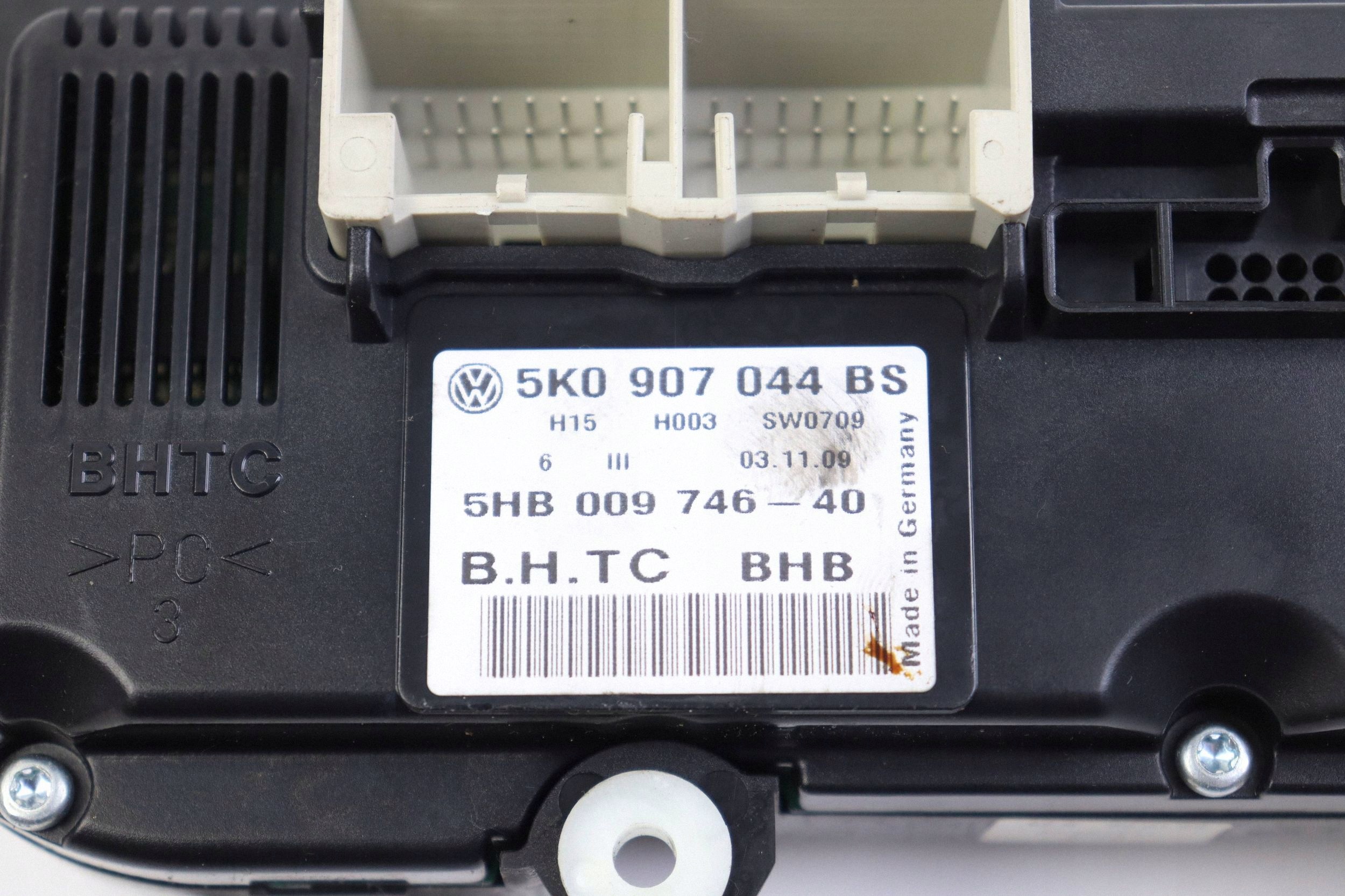 VW GOLF VI Unite commande clima Bouches buses 5K0907044BS EUROPA