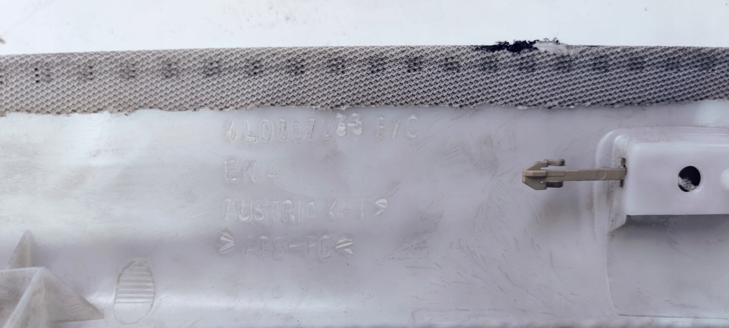 cover SLUPKA A left AUDI Q7 4L 4L0867233