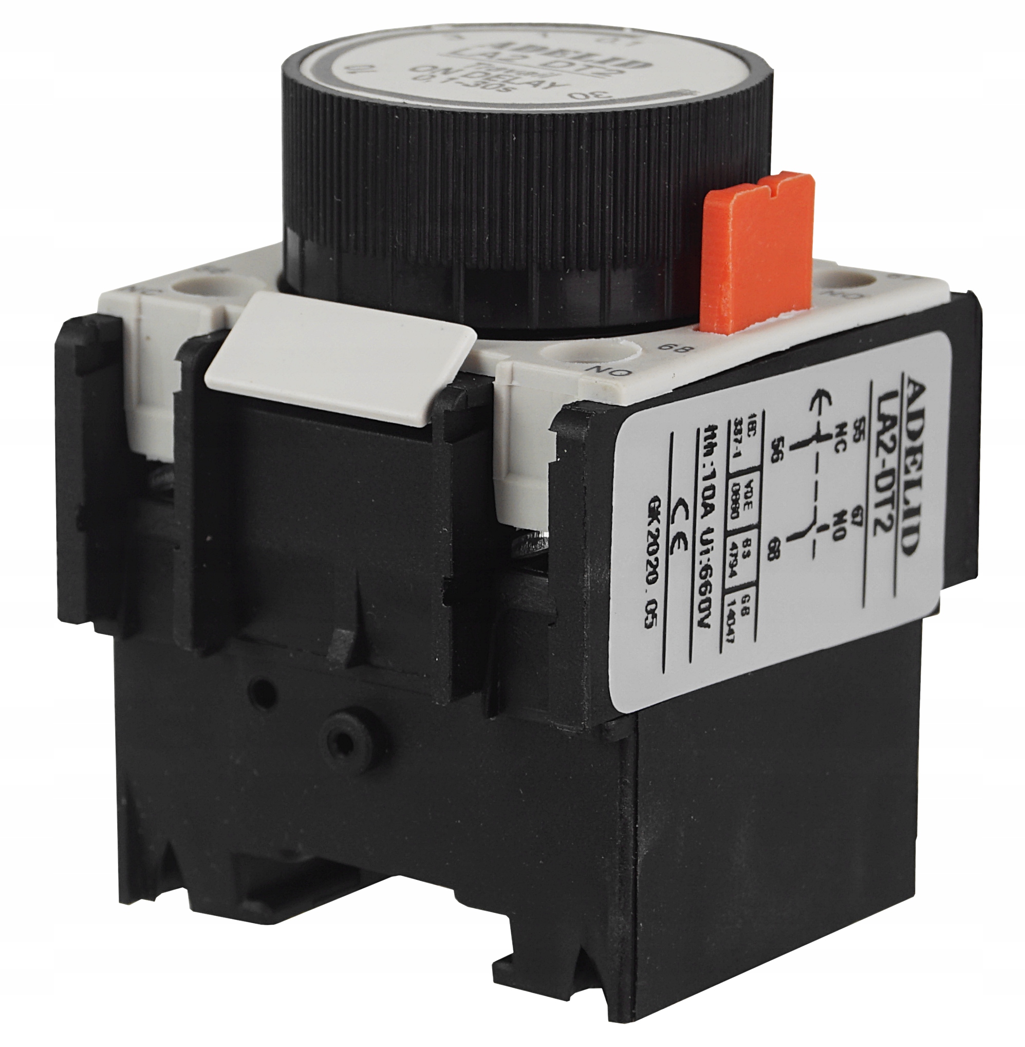 STYCZNIK REGULATOR CZASOWY 0,1-30 sec LA2 DT2 Marka Adelid