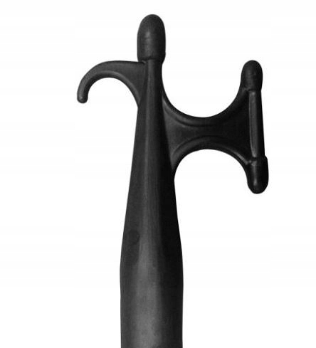 BOSAK TELESKOPOWY 123-210cm 00723-TBK CZARNY
