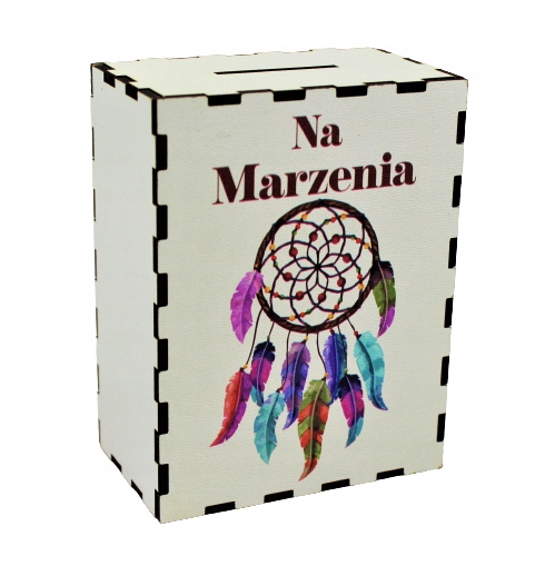 

Skarbonka Kolorowy Nadruk Na Marzenia