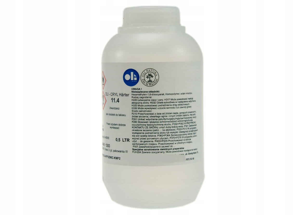 UTWARDZACZ DO LAKIERU AKRYLOWEGO OLI CRYL 0,5l