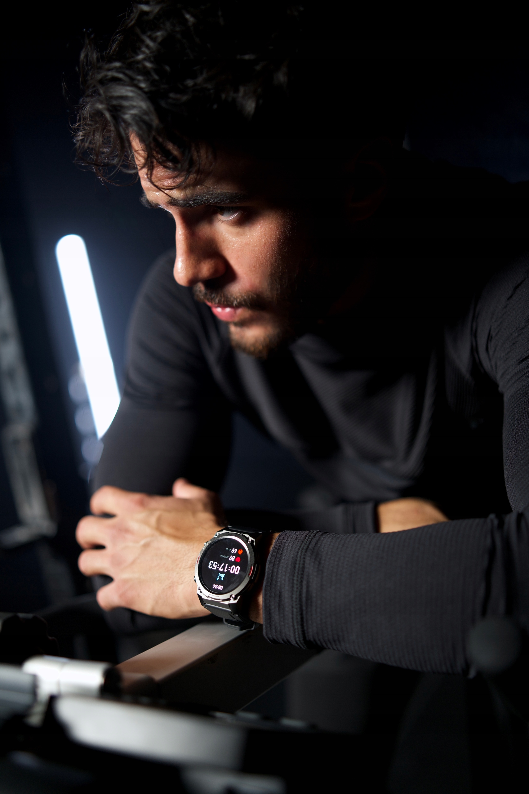 Smartwatch FW63 Cobalt Pro IP68 AMOLED Rozmowy Głosowe Menu PL Kolor czarny