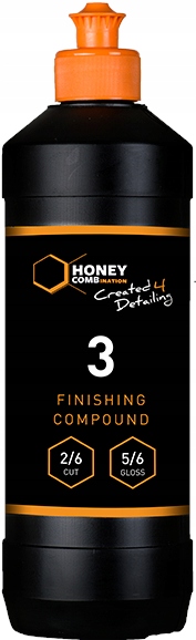 HONEY COMBINATION 3 FINISHING COMPOUND WYKAŃCZAJĄCA PASTA POLERSKA 500ml Producent Honey Combination