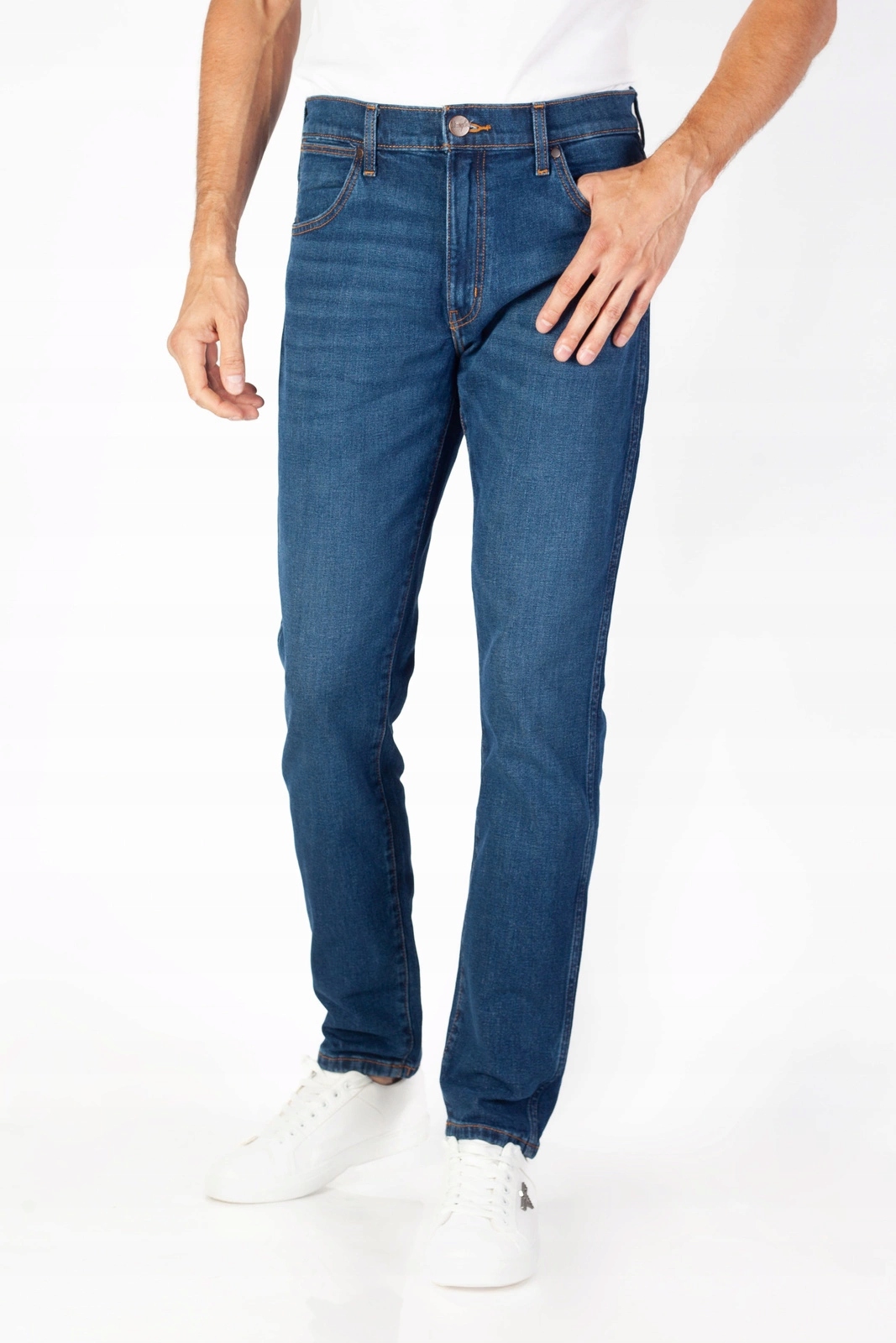 Pánské zúžené džíny Wrangler Larston Louie Louie 112339310 40/32