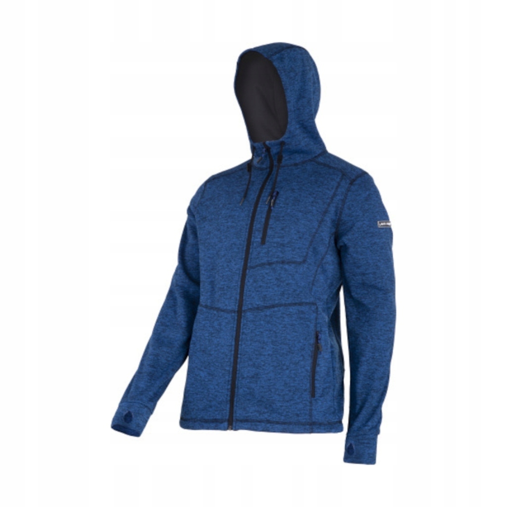 Bluza Z Kapturem I Suwakiem Niebieska Lahti Pro XL