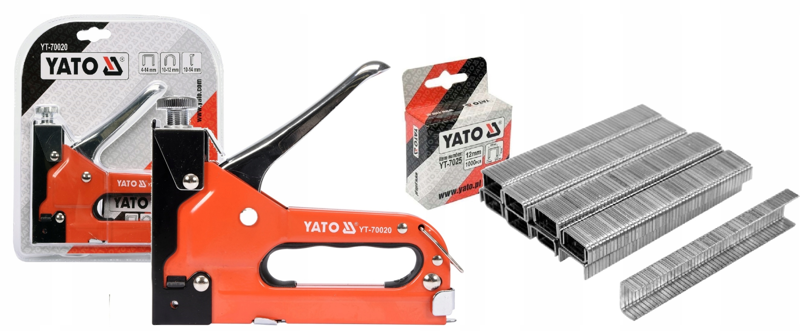 

Zszywacz Taker Tapicerski Zszywki Yato YT-70020